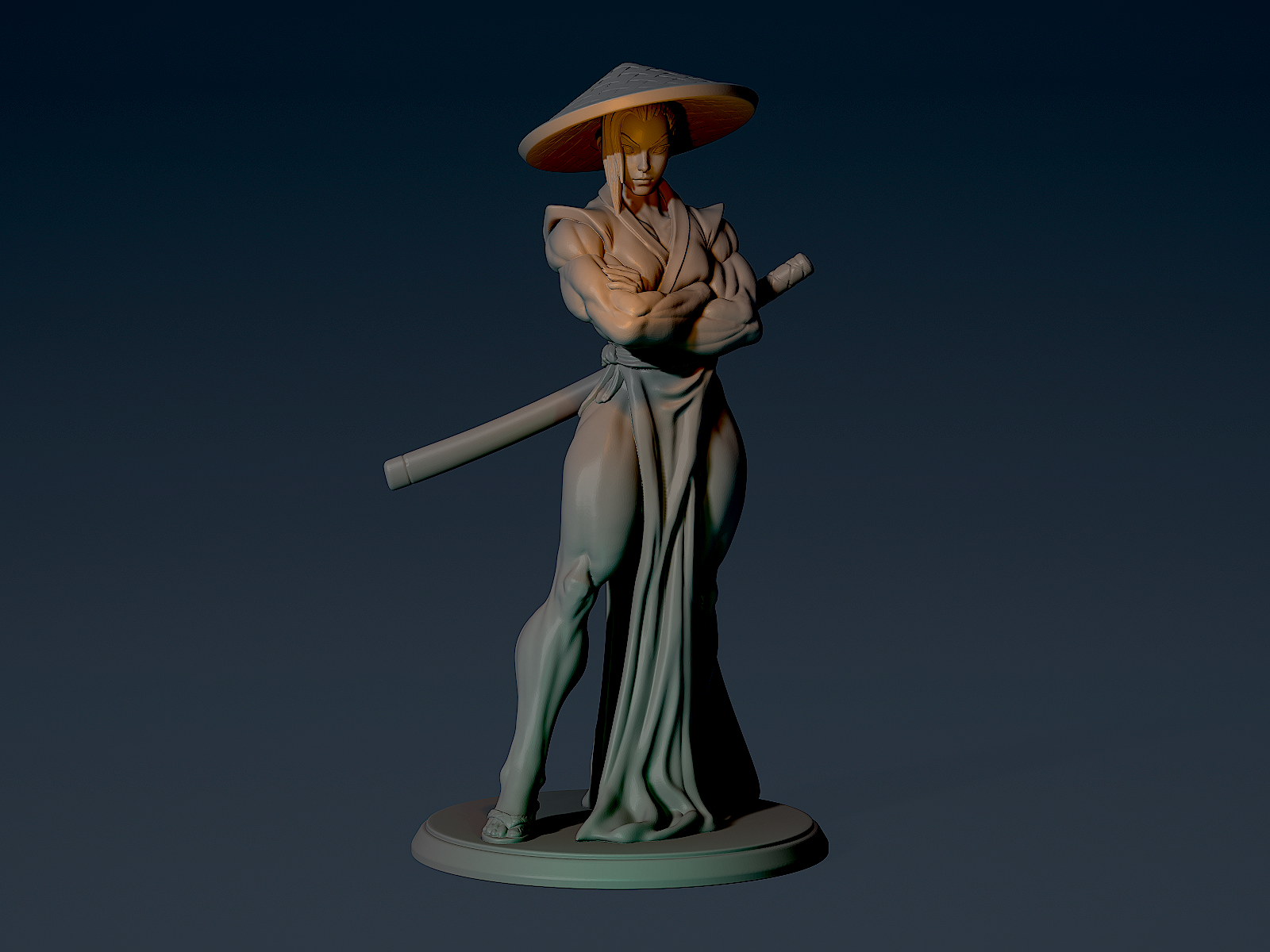 Girl Monk